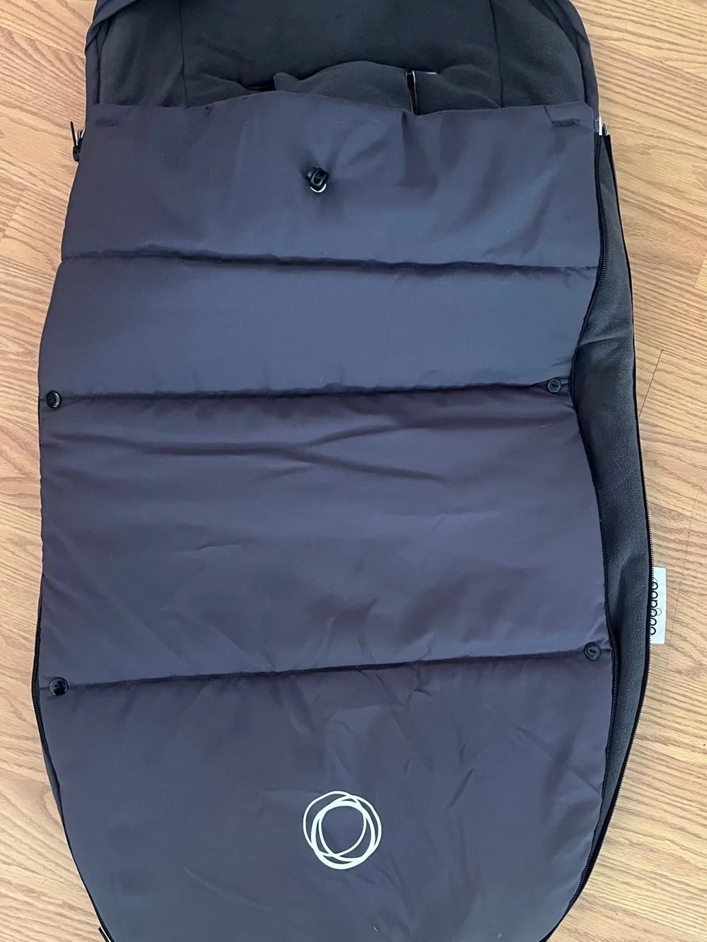 Bugaboo Footmuff Stroller Sleeping Bag - dark grey new without tags